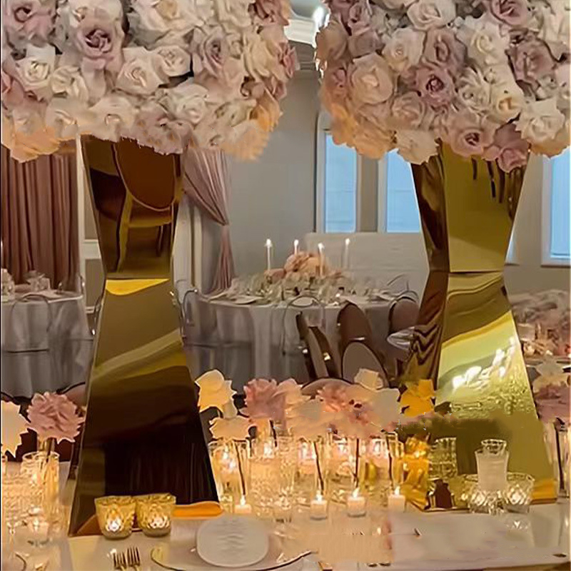 Florist Supply Vases - 2 PCS Flowers Vases Wedding Table