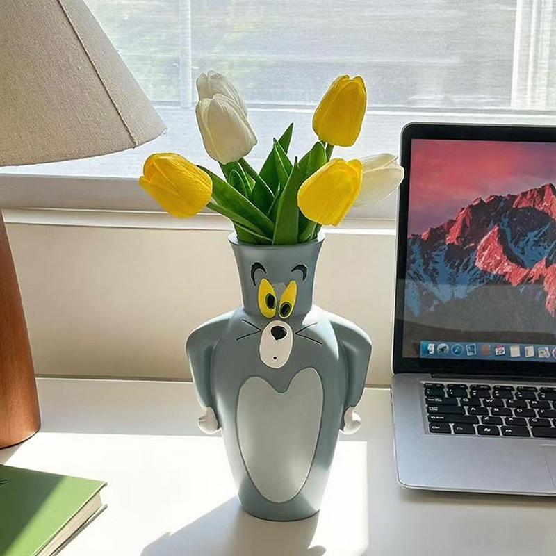 Florist Supply Vases - Cartoon Tom New and Jerry New