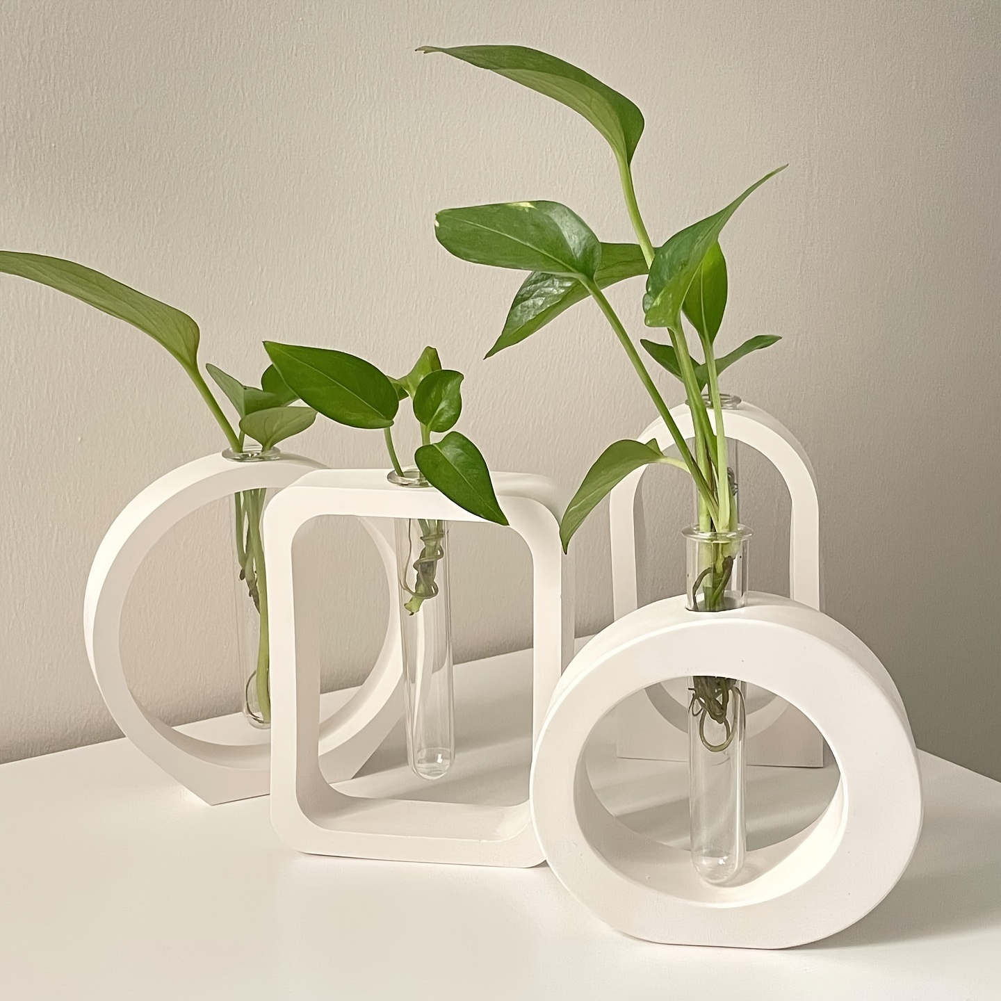 Florist Supply Vases - 4PCS Flower Vase Silicone Mold Crystal