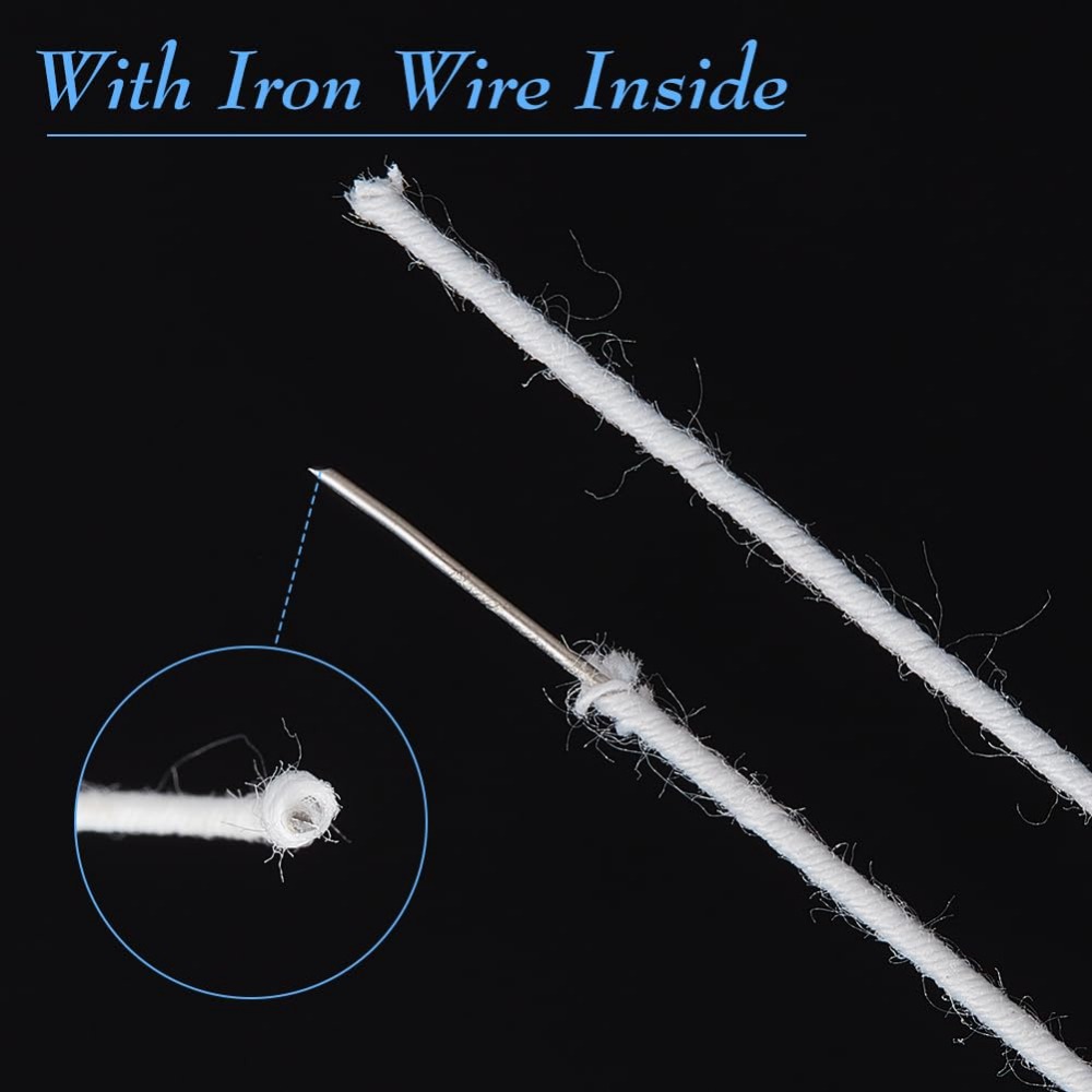 21.8 Yards White Floral Wires  - Wire Stem Florist ulasan dan harga