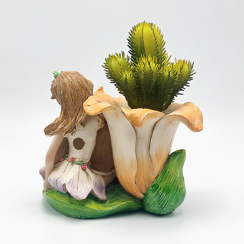 Flower Fairy Vase Cactus Silic - Florist Supply Vases ulasan dan harga