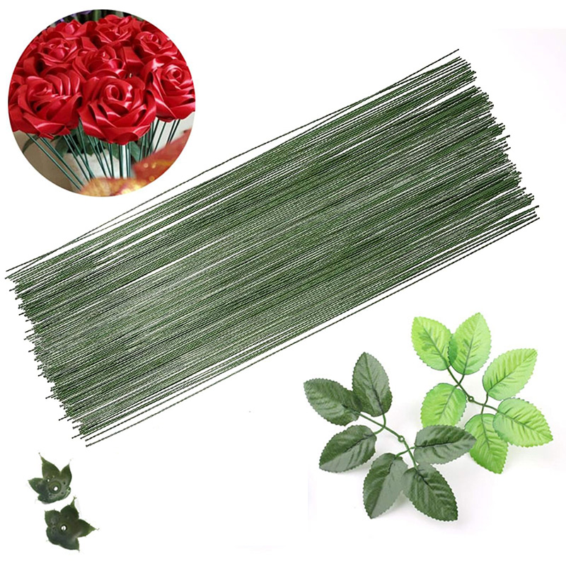 50/100Pcs Floral Wire Stems Fl - Wire Stem Florist ulasan dan harga