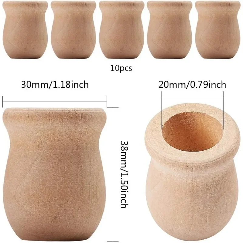 10 pcs 1.5 Inch 10pcs Unfinish - Florist Supply Vases ulasan dan harga