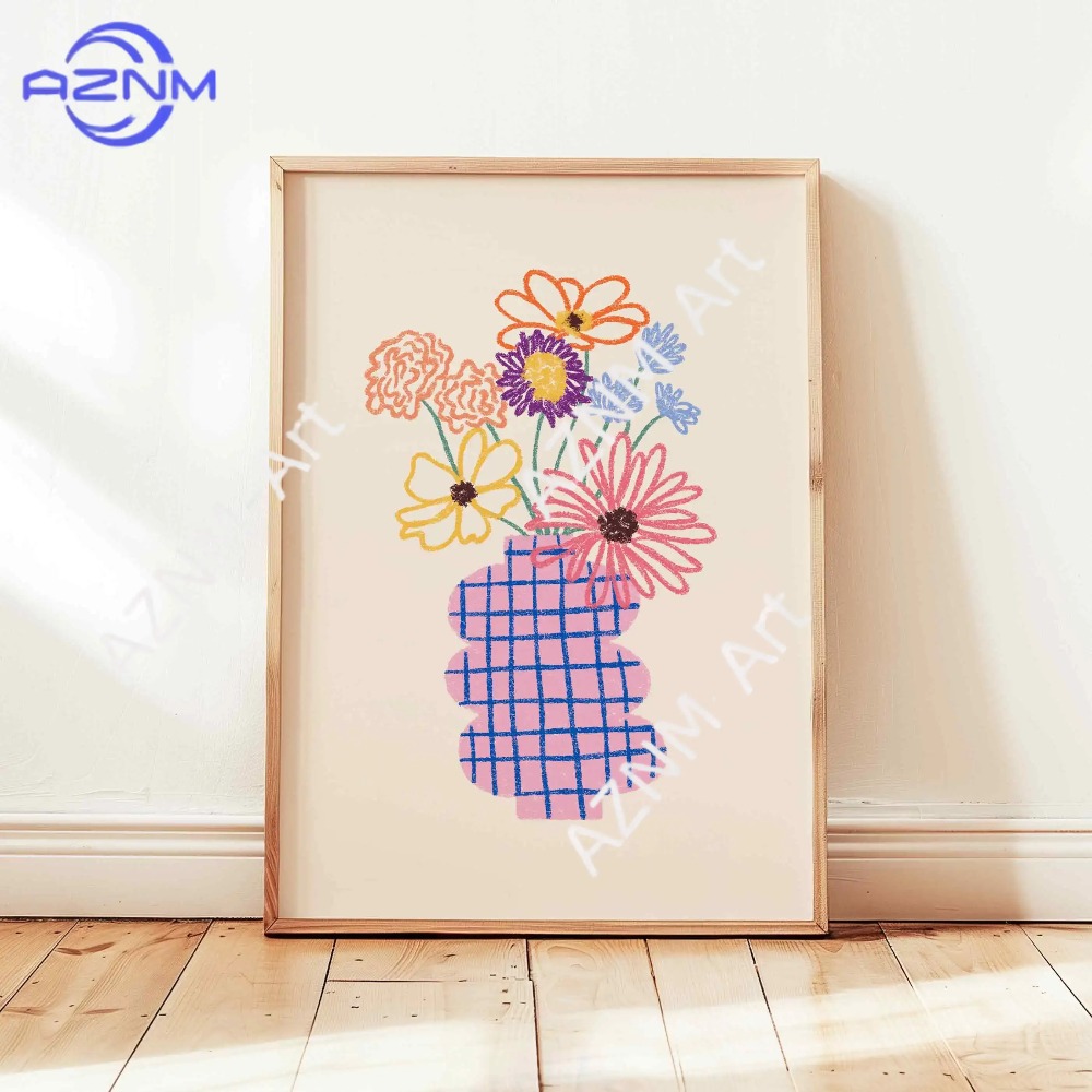 1/3pcs Abstract Flower Vase Pa - Florist Supply Vases ulasan dan harga