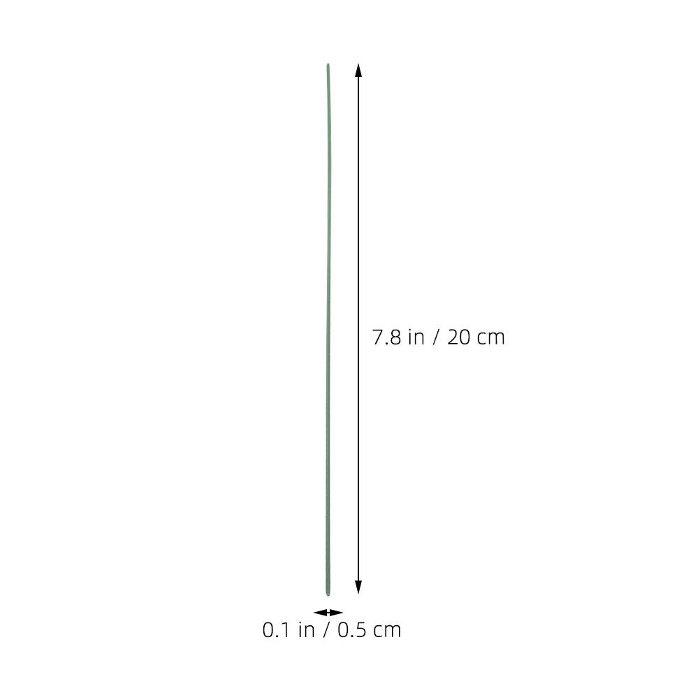 100Pcs Green Floral Iron Wire  - Wire Stem Florist ulasan dan harga