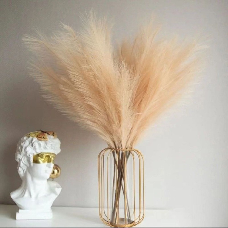 10PCS Artificial Pompous Grass - Florist Supply Vases ulasan dan harga