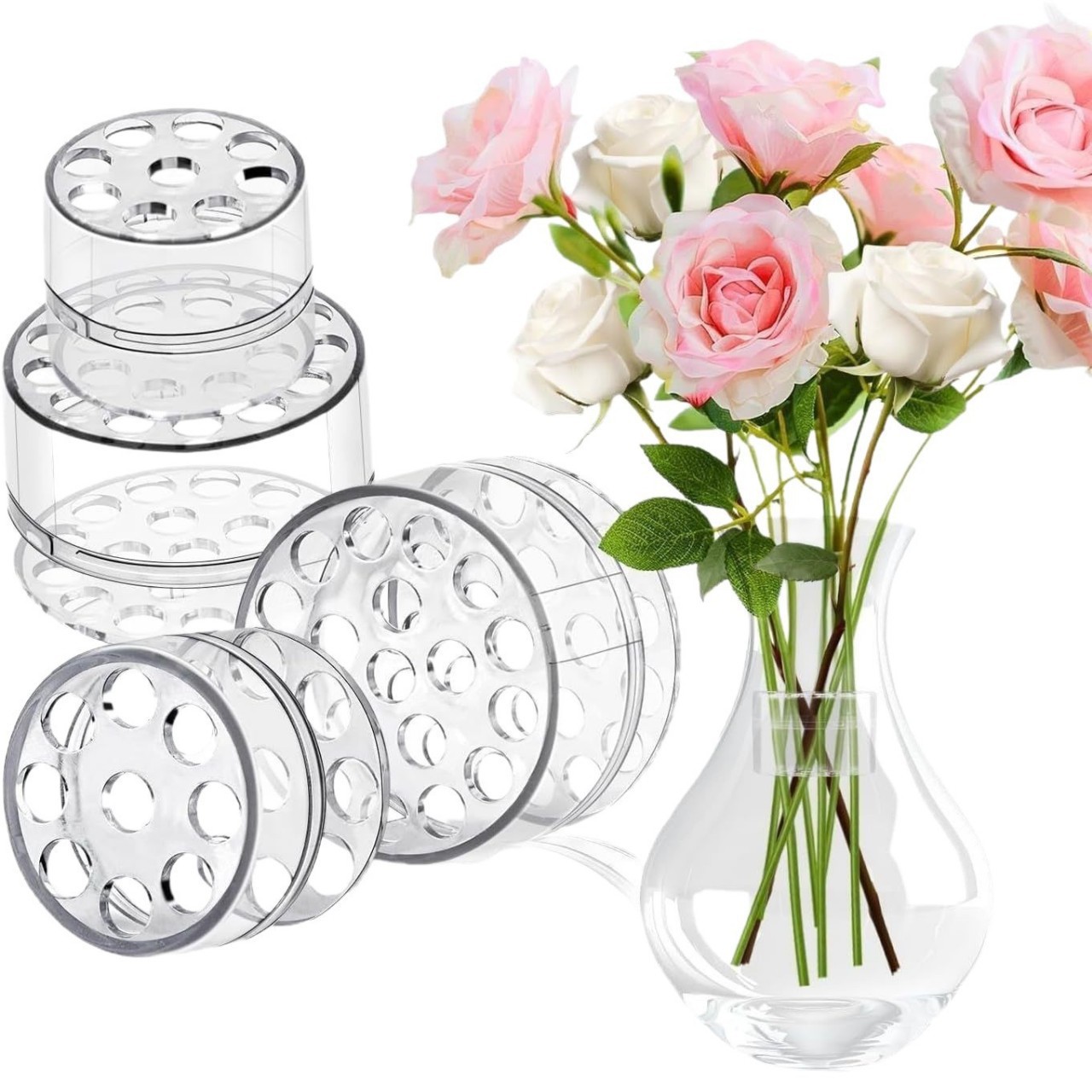 Spiral Ikebana Stem Holder for - Florist Supply Vases ulasan dan harga