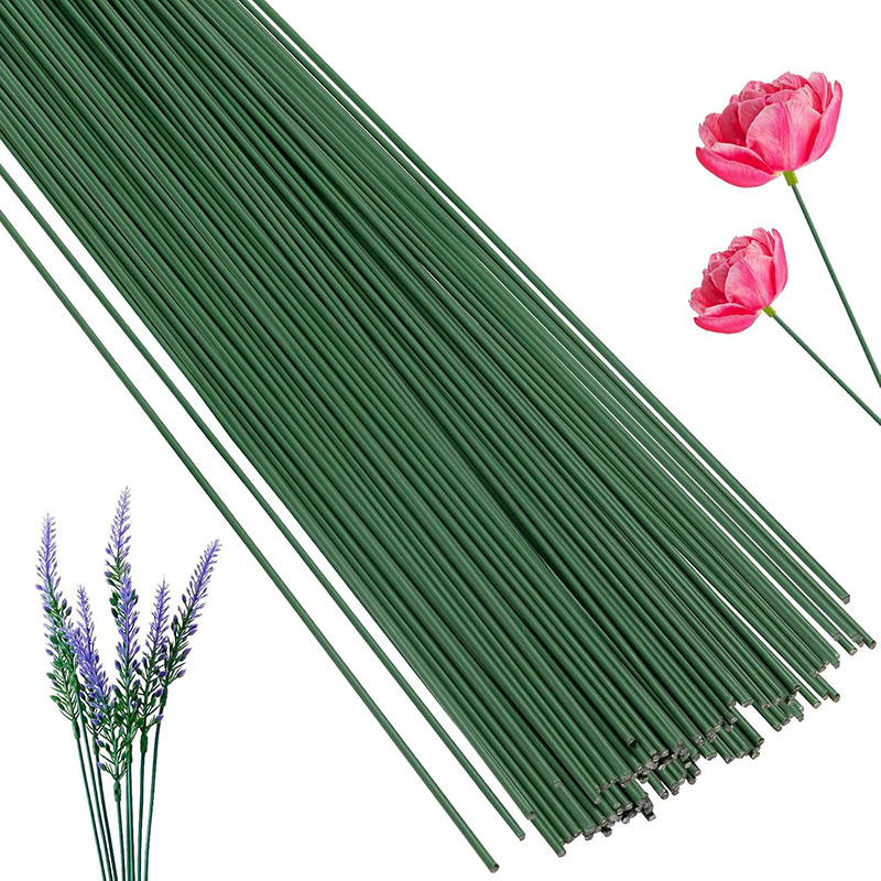 10/20/50Pcs Artificial Flower  - Wire Stem Florist ulasan dan harga