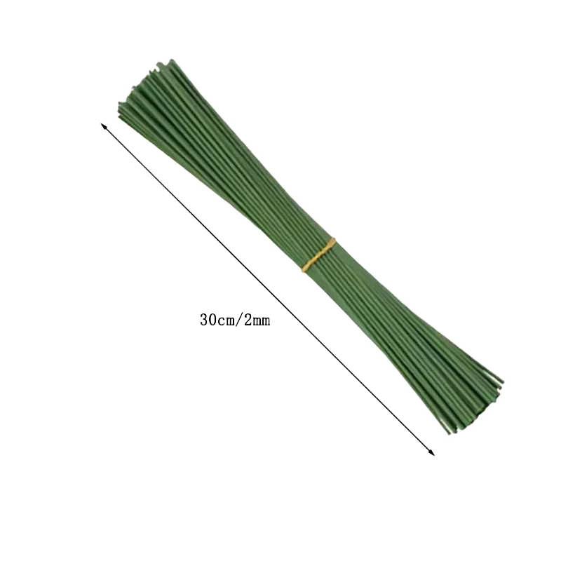 22/20 Gauge LightGreen Floral  - Wire Stem Florist ulasan dan harga