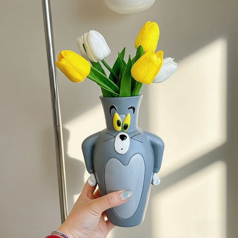 Cartoon Tom New and Jerry New  - Florist Supply Vases ulasan dan harga