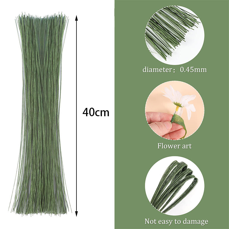 100Pcs Floral Wire High Qualit - Wire Stem Florist ulasan dan harga