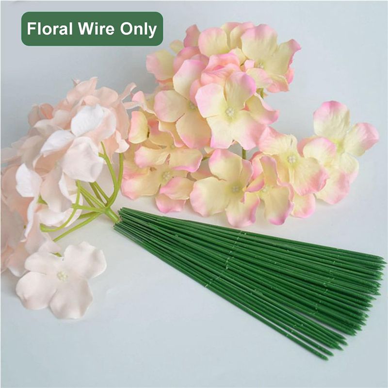 ABJN-Florist Wire, 400Pcs Plas - Wire Stem Florist ulasan dan harga